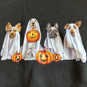 🦇🎃👻 HALLOWEEN Puppy Ghost Sweat Shirt - ADORABLE!! Brand New!🦇👻🎃